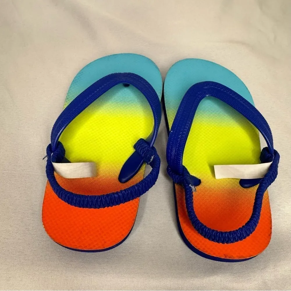 Toddler Boys Ombre Flip Flops